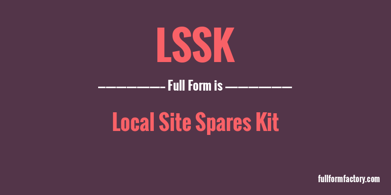 lssk-full-form