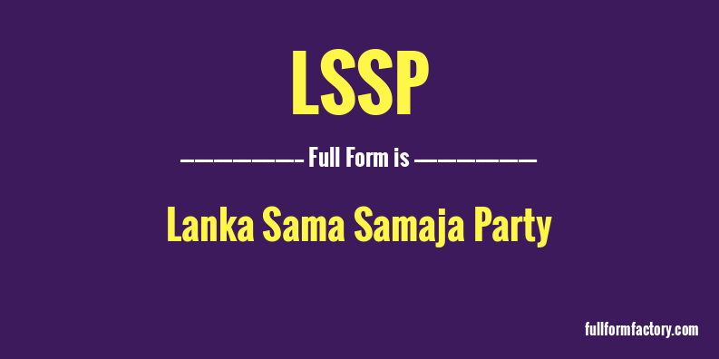 lssp-full-form