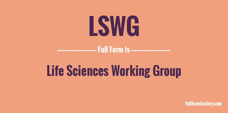 lswg-full-form