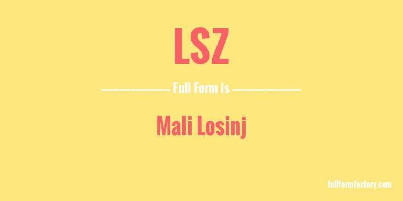 lsz-full-form