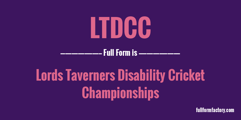 ltdcc-full-form