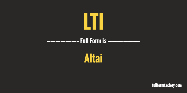 lti-full-form