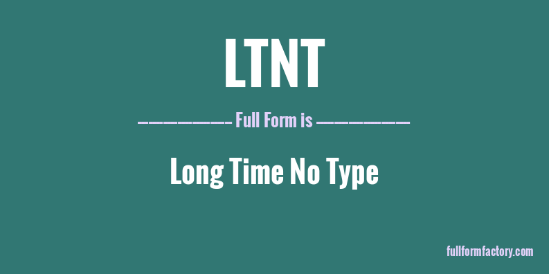ltnt-full-form