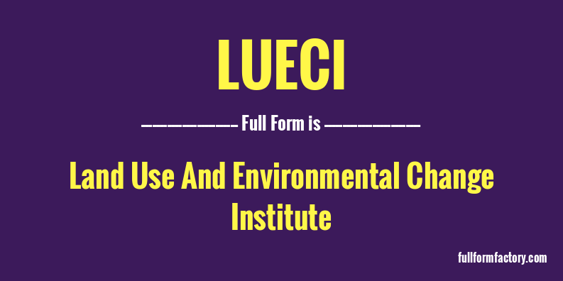 lueci-full-form