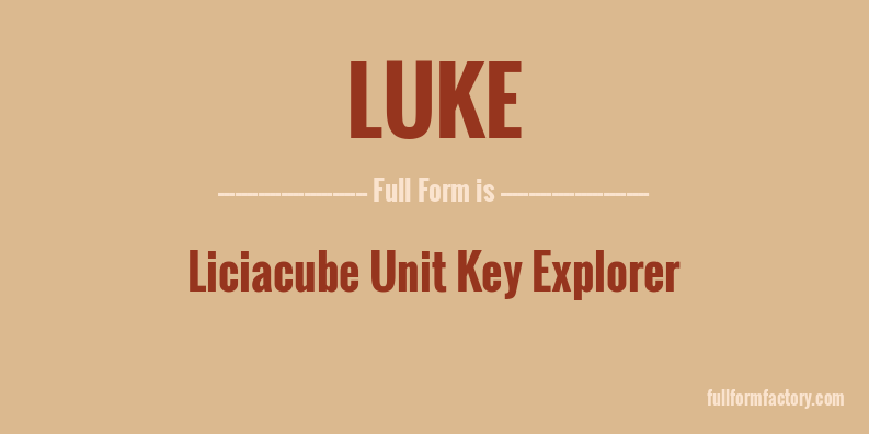 luke-full-form