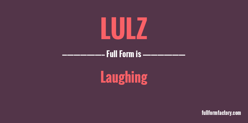 lulz-full-form