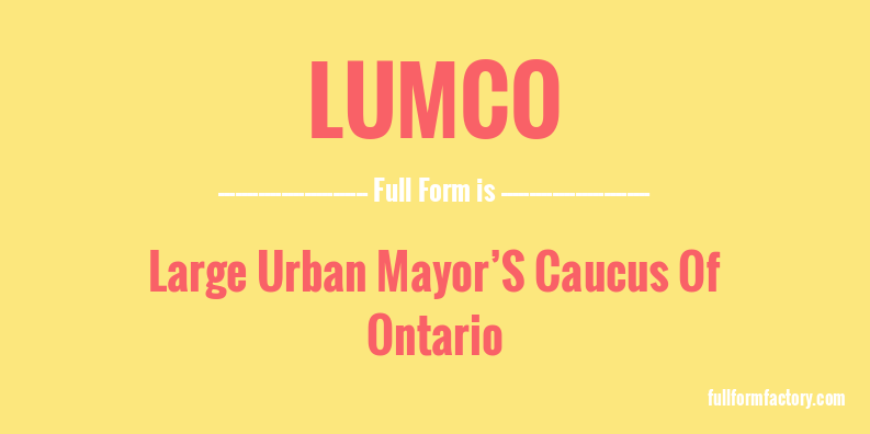 lumco-full-form