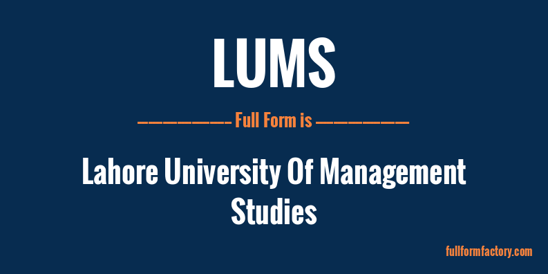 lums-full-form