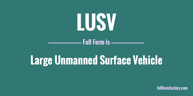 lusv-full-form