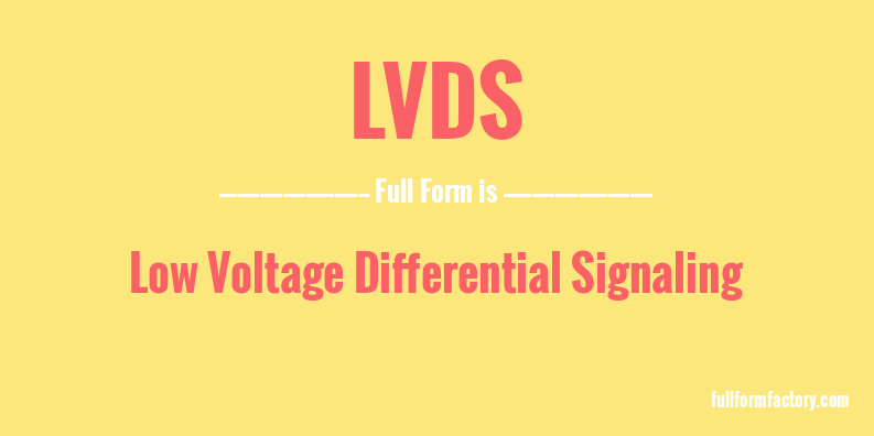 lvds-full-form