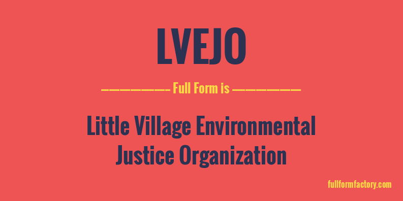 lvejo-full-form