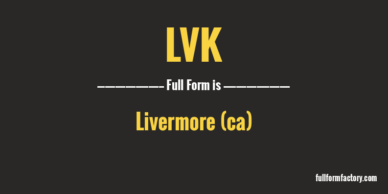 lvk-full-form