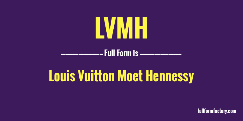 lvmh-full-form