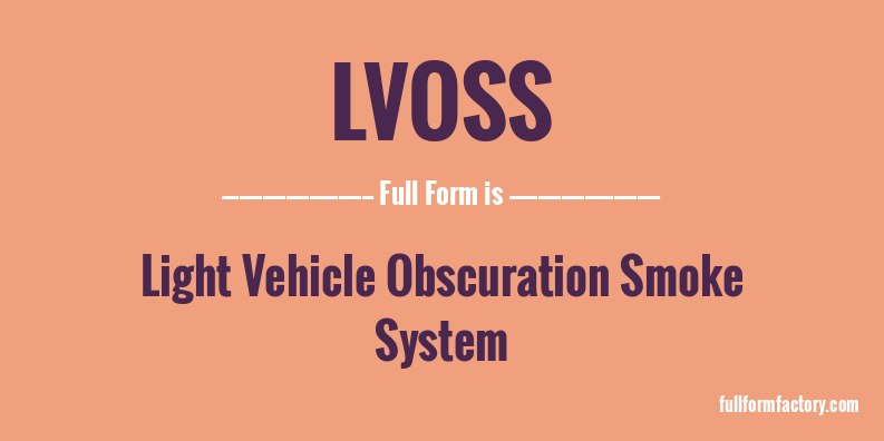 lvoss-full-form