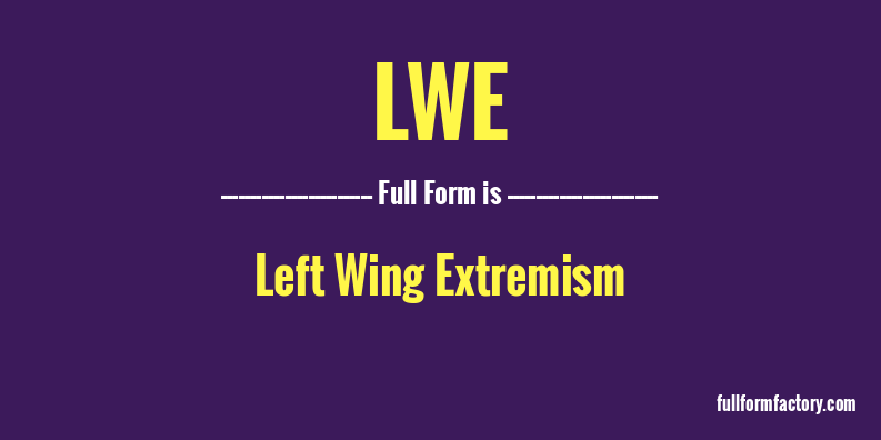 lwe-full-form