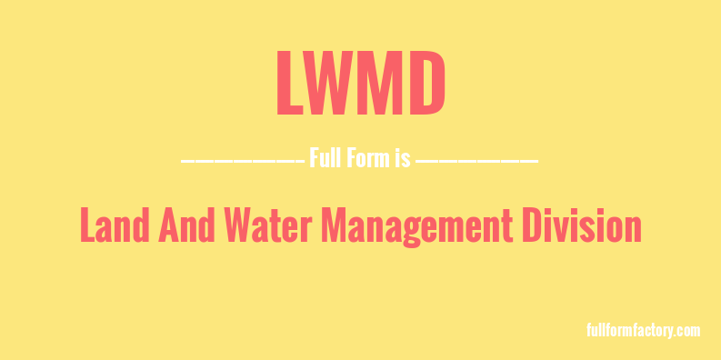 lwmd-full-form