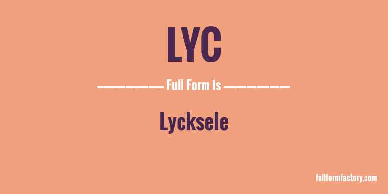 lyc-full-form