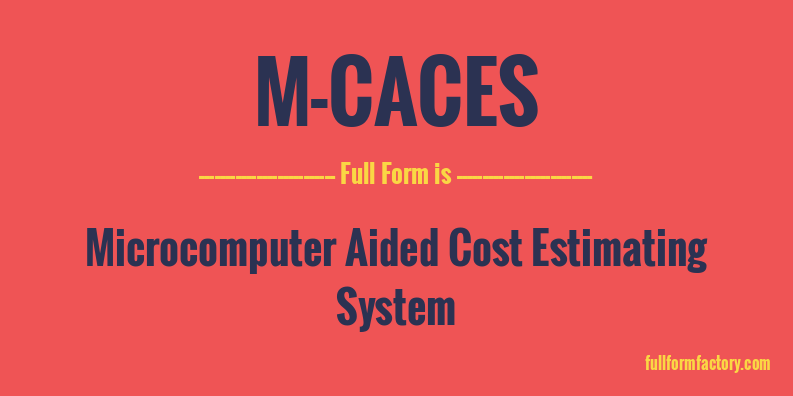 m-caces-full-form