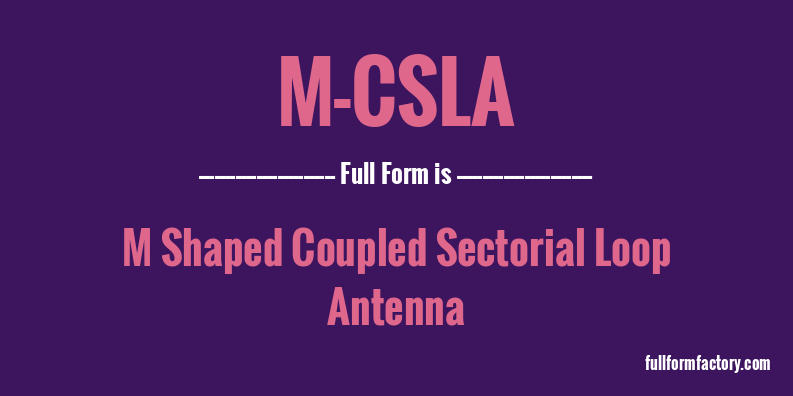 m-csla-full-form