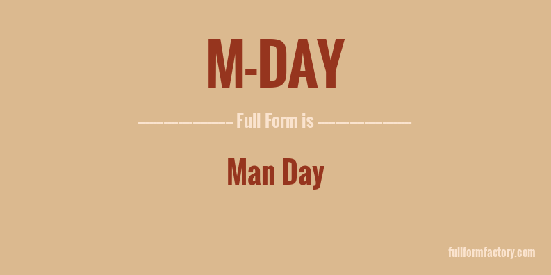 m-day-full-form