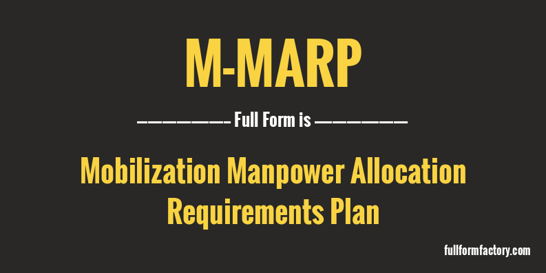 m-marp-full-form