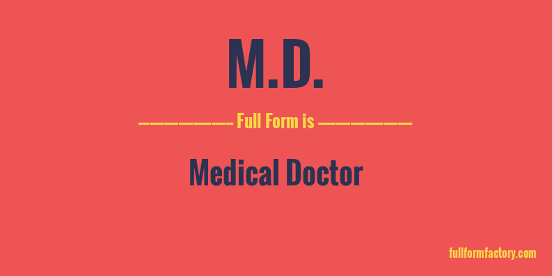 m.d.-full-form