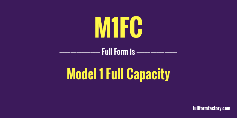 m1fc-full-form