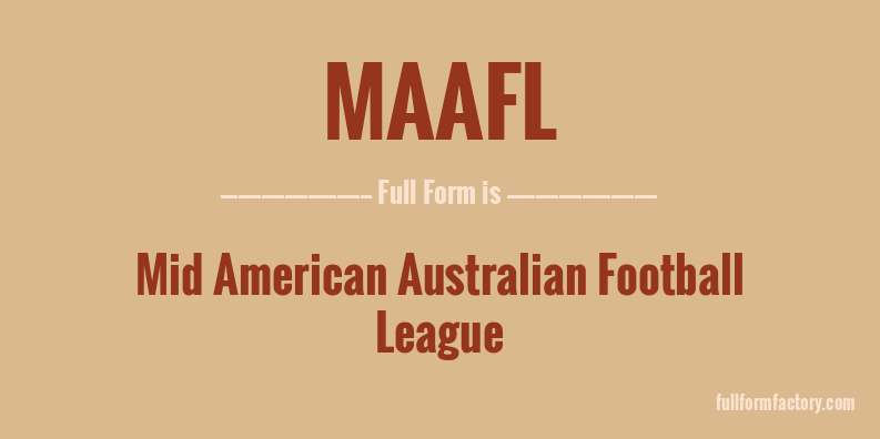 maafl-full-form