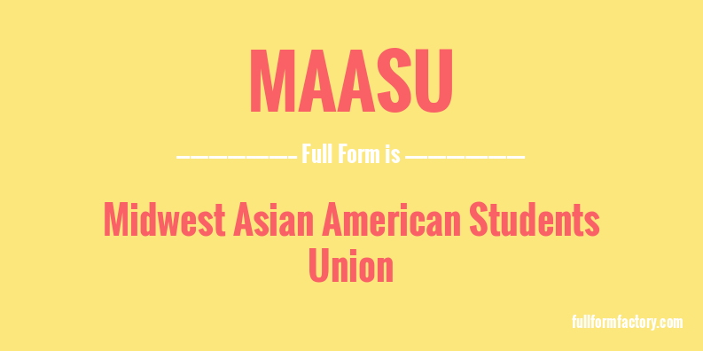 maasu-full-form