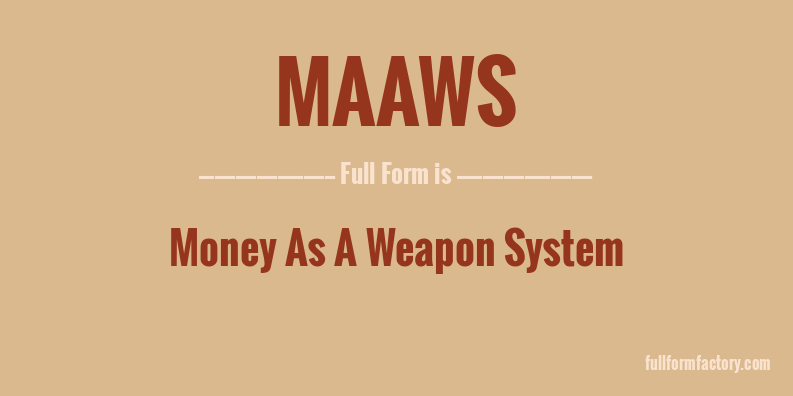 maaws-full-form