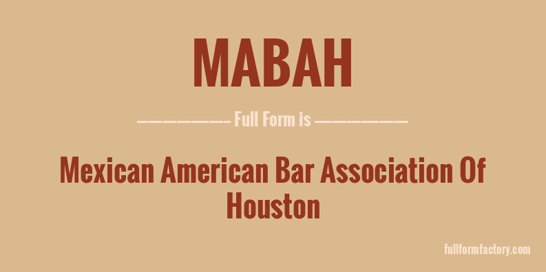 mabah-full-form