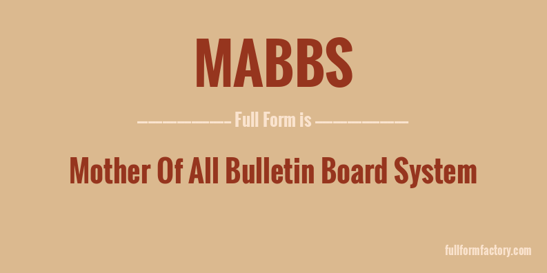 mabbs-full-form