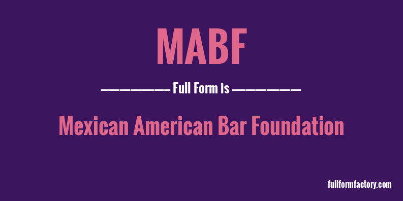 mabf-full-form