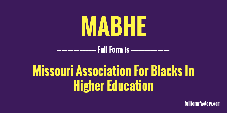 mabhe-full-form