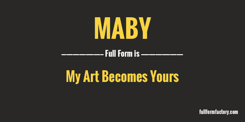maby-full-form