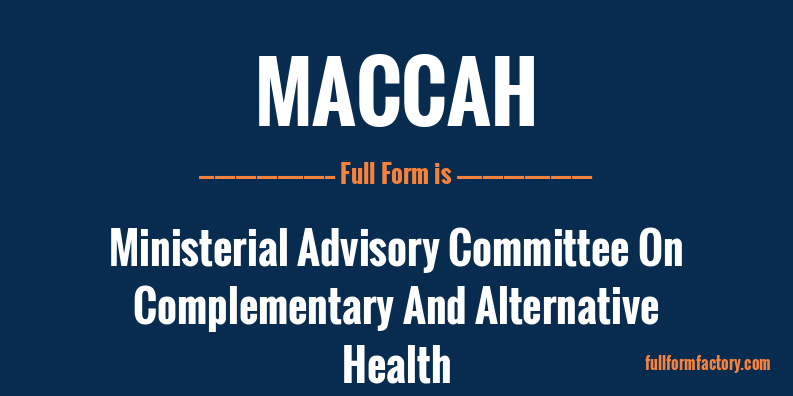maccah-full-form