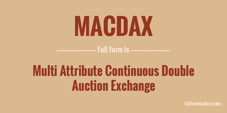 macdax-full-form