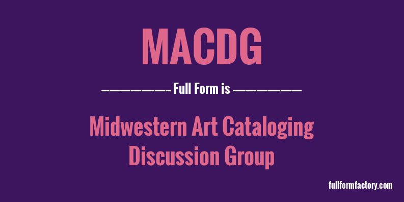 macdg-full-form