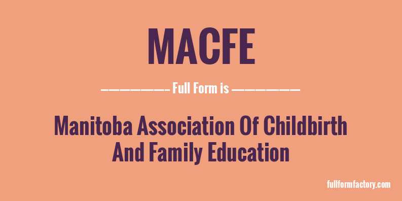 macfe-full-form