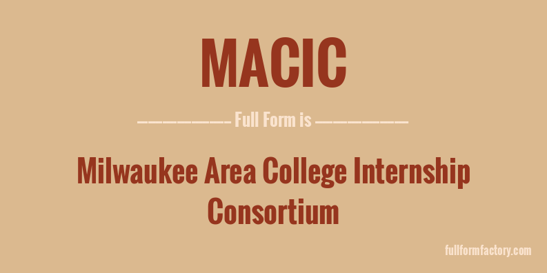 macic-full-form