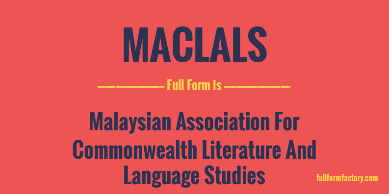 maclals-full-form