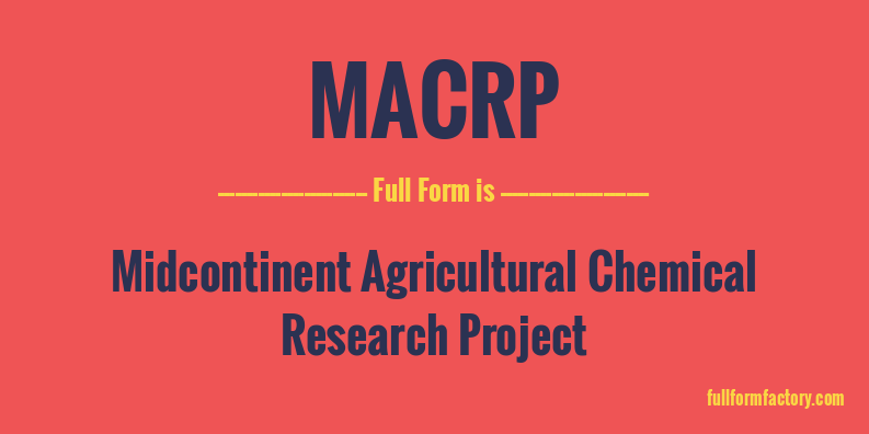 macrp-full-form