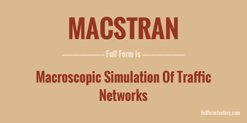 macstran-full-form