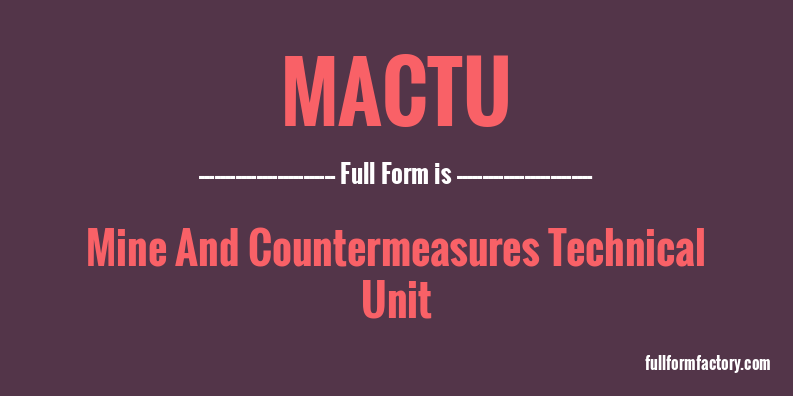 mactu-full-form