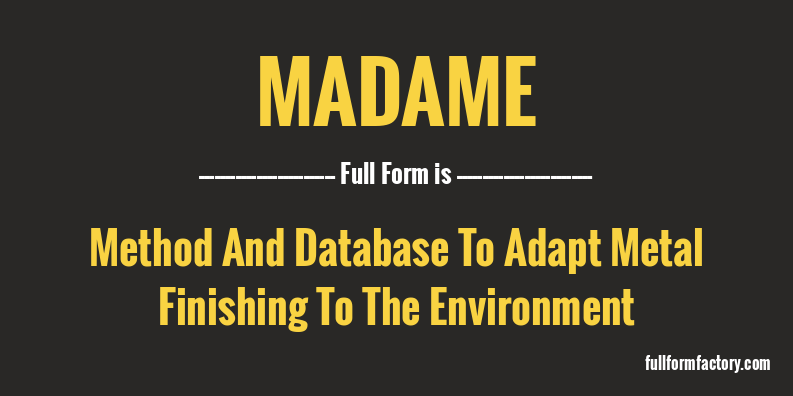 madame-full-form