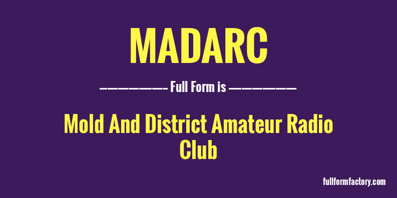 madarc-full-form