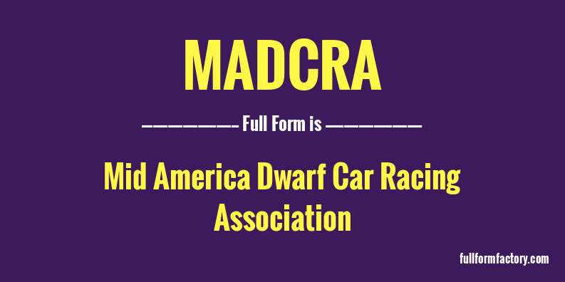 madcra-full-form