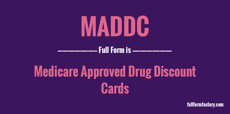 maddc-full-form