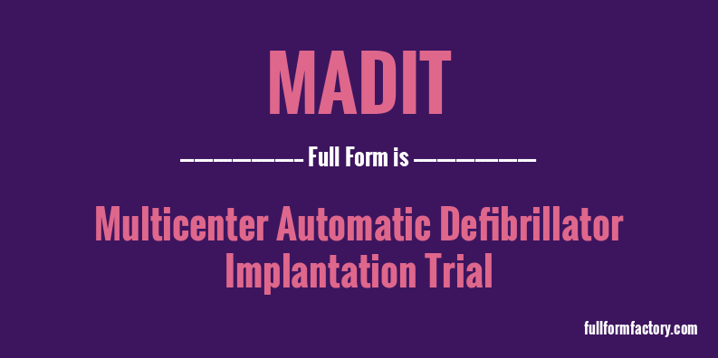 madit-full-form