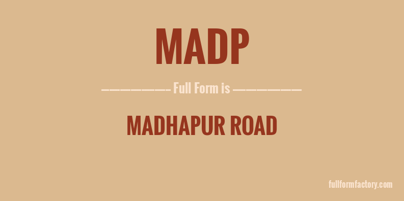 madp-full-form